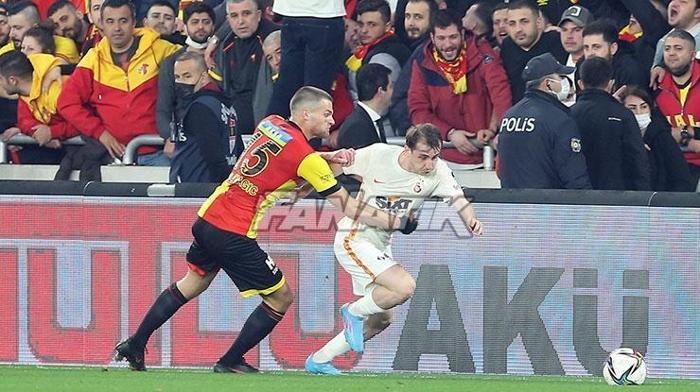 Göztepe - Galatasaray maçı kapalı gişe Gürsel Aksel Stadında tam destek
