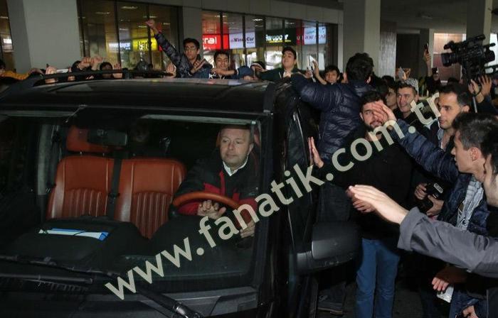 Boyko İstanbula böyle geldi...
