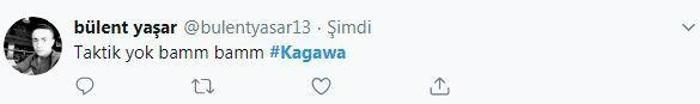 Kagawa çılgınlığı 2 gol attı taraftar çıldırdı
