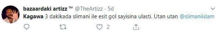 Kagawa çılgınlığı 2 gol attı taraftar çıldırdı