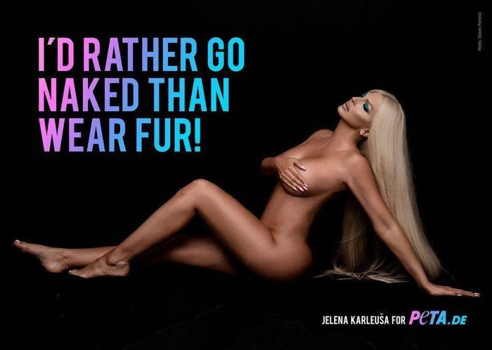 Jelena Karleusa: Kürk giyeceğime soyunurum