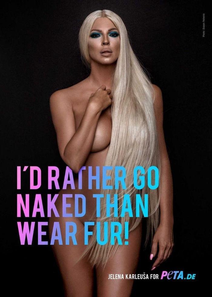 Jelena Karleusa: Kürk giyeceğime soyunurum