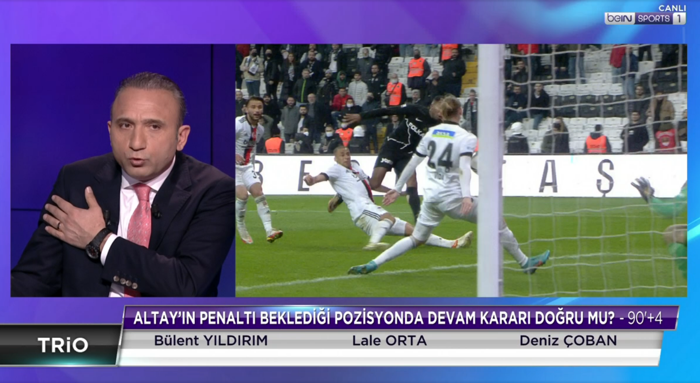 Deniz Çoban yorumladı Ali Şansalanın performansı, Beşiktaşın iptal edilen golleri, Altayın penaltı beklediği pozisyon...
