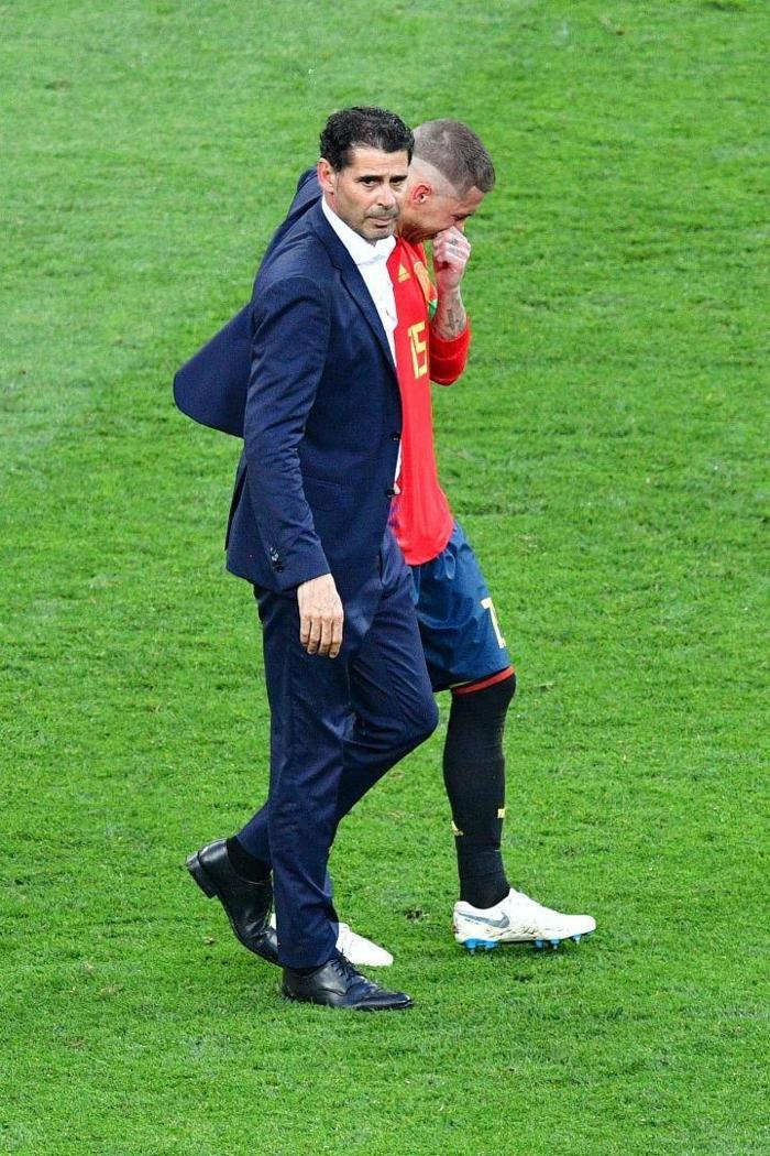 İspanyol oyuncuların maç sonu büyük üzüntüsü