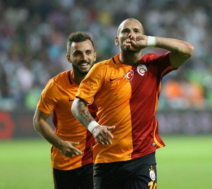 Galatasaraylı futbolcuların ilk yarı performansı