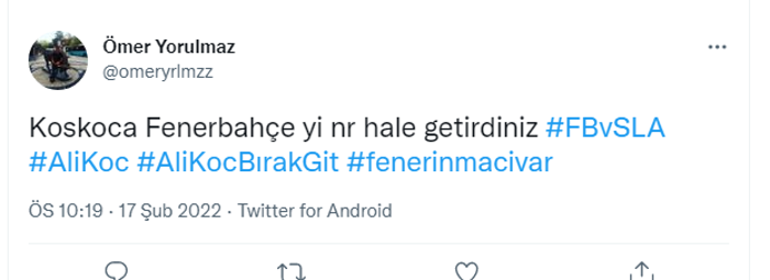 Fenerbahçe taraftarı çıldırdı, topa tuttu: Ali Koç istifa Rezil olmadığınız başka takım kaldı mı
