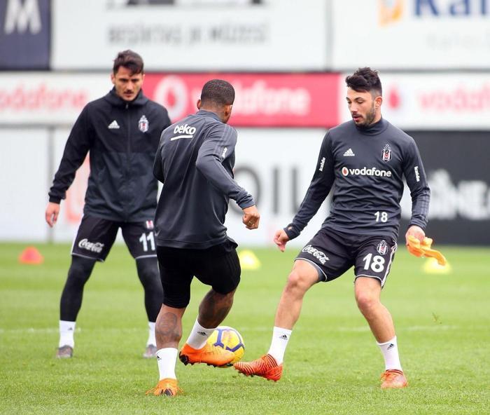 Zorro Beşiktaş idmanında Tüm gözler onun üzerindeydi