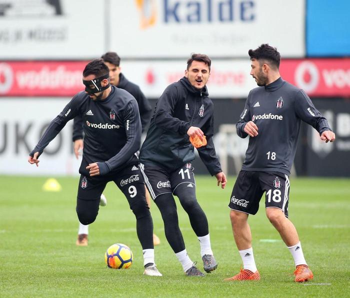 Zorro Beşiktaş idmanında Tüm gözler onun üzerindeydi
