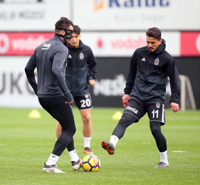 Zorro Beşiktaş idmanında Tüm gözler onun üzerindeydi