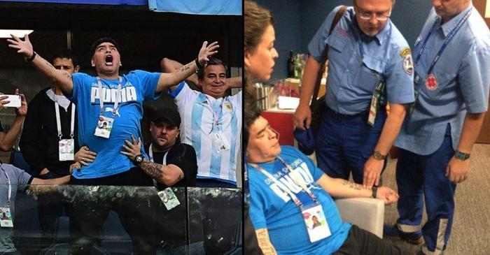 Maradonaya ne oldu Hastaneye gitmemiş