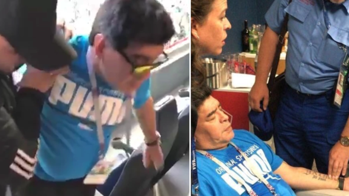 Maradonaya ne oldu Hastaneye gitmemiş