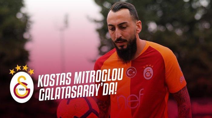 Galatasarayın yeni transferi Mitroglounun forma numarası belli oldu