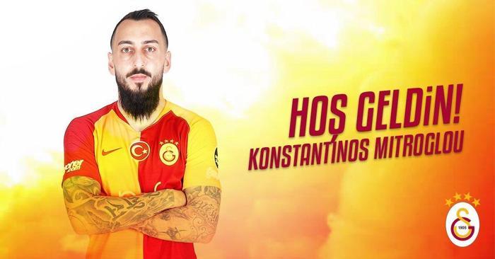 Galatasarayın yeni transferi Mitroglounun forma numarası belli oldu