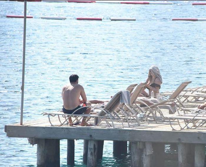 Uğur Akkuş Alman kız arkadaşı ile tatilde