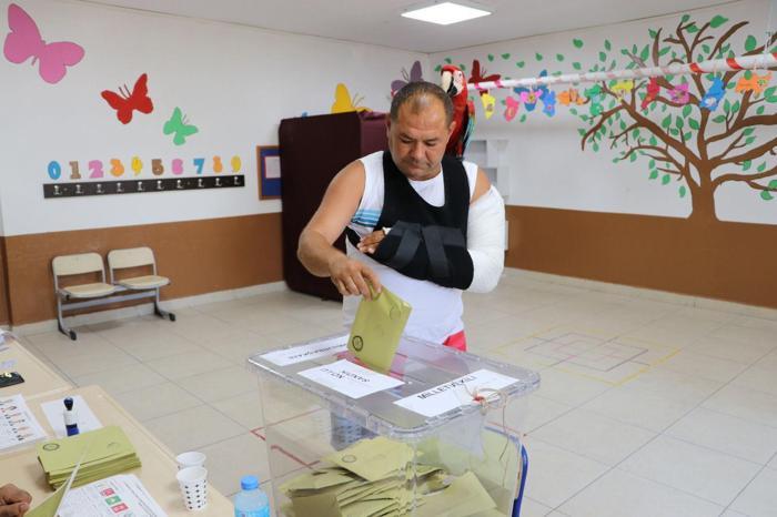 Türkiyeden seçim manzaraları