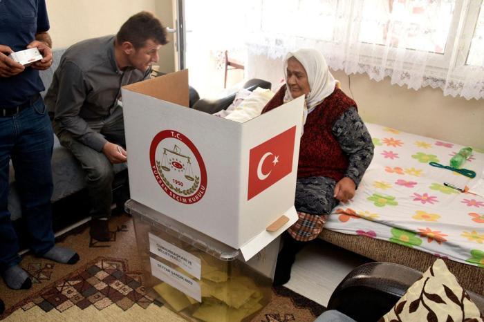 Türkiyeden seçim manzaraları