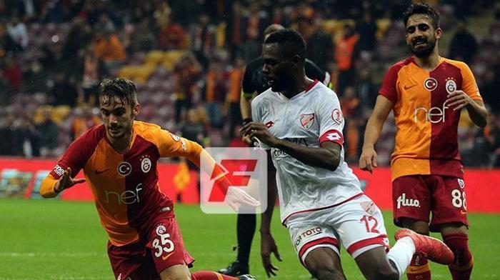 Galatasaray-Boluspor maçından kareler...