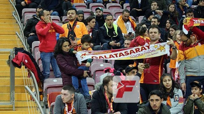 Galatasaray-Boluspor maçından kareler...