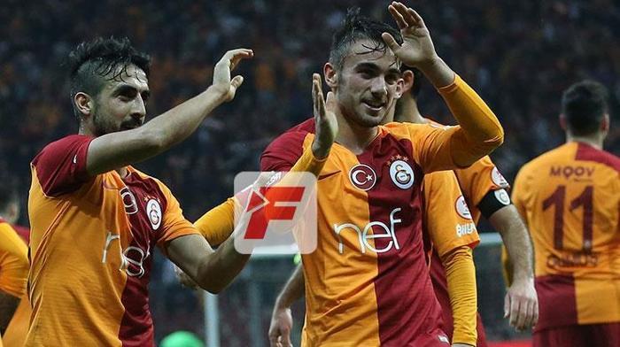 Galatasaray-Boluspor maçından kareler...