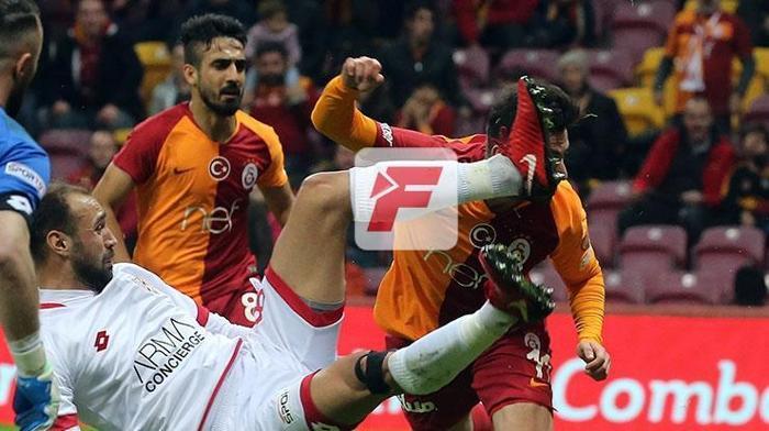 Galatasaray-Boluspor maçından kareler...