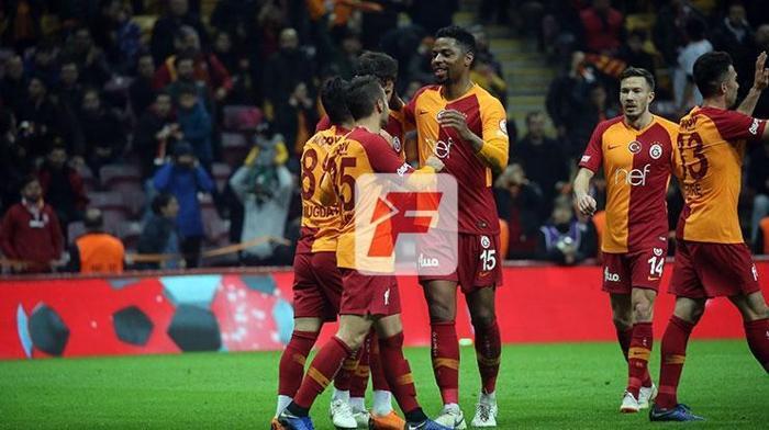 Galatasaray-Boluspor maçından kareler...