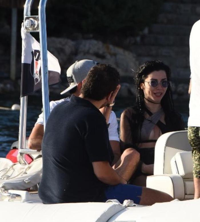 Merve Boluğur - Hakan Sabancı aşkının ilk fotoğrafı