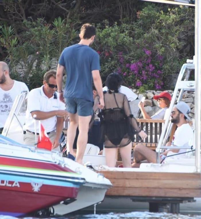 Merve Boluğur - Hakan Sabancı aşkının ilk fotoğrafı