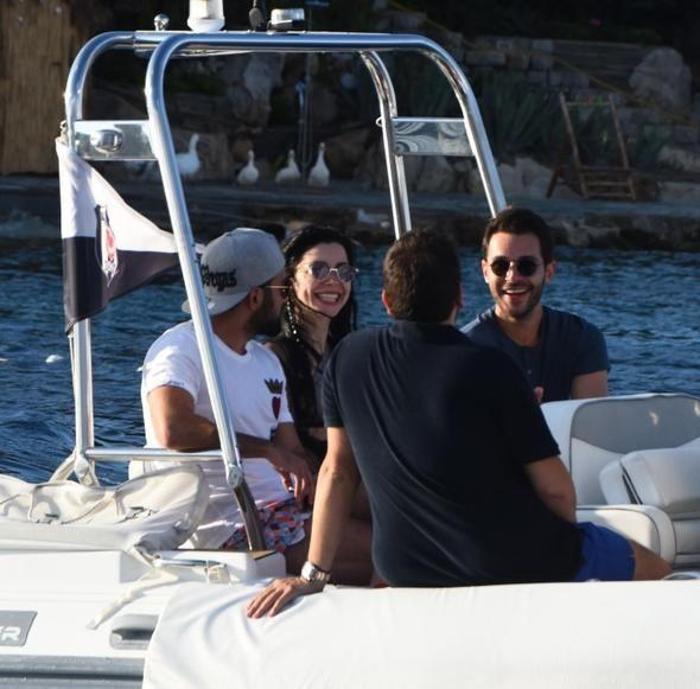 Merve Boluğur - Hakan Sabancı aşkının ilk fotoğrafı