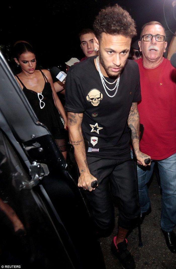 Neymar sakat sakat partiledi