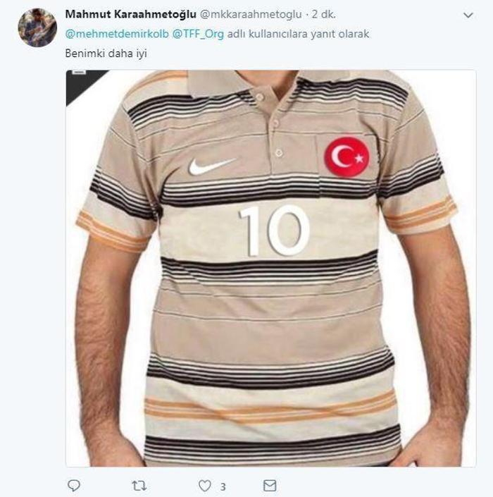 Yeni milli forma Ağır eleştiriler...