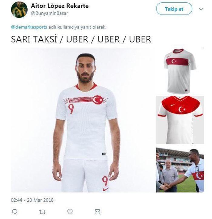 Yeni milli forma Ağır eleştiriler...