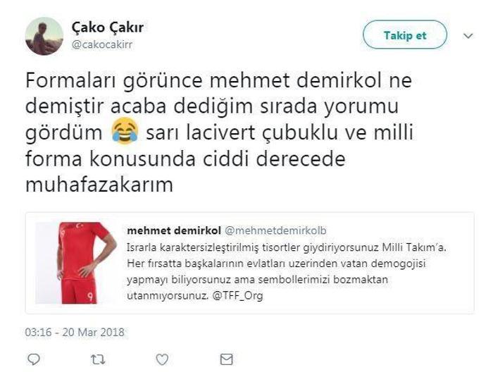 Yeni milli forma Ağır eleştiriler...