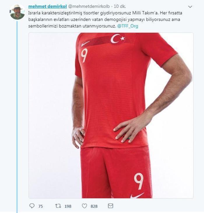 Yeni milli forma Ağır eleştiriler...