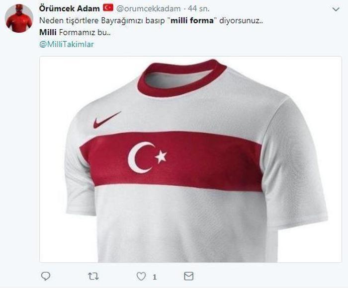 Yeni milli forma Ağır eleştiriler...