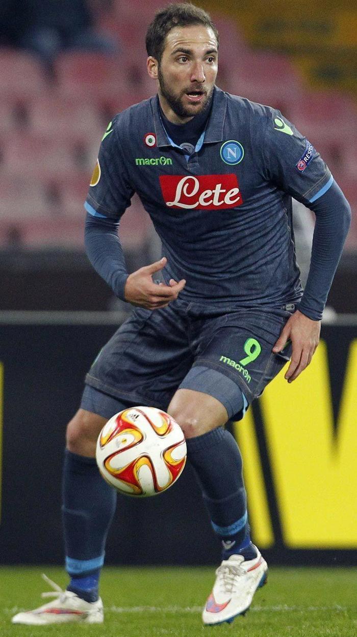 Forvet: Gonzalo Higuain - Napoli