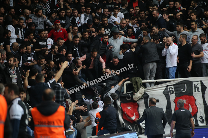 Beşiktaş Sompo Japan - Fenerbahçe Beko maçından ekrana yansımayanlar
