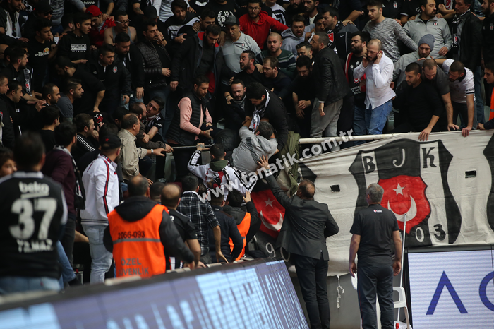 Beşiktaş Sompo Japan - Fenerbahçe Beko maçından ekrana yansımayanlar