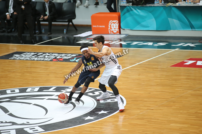 Beşiktaş Sompo Japan - Fenerbahçe Beko maçından ekrana yansımayanlar