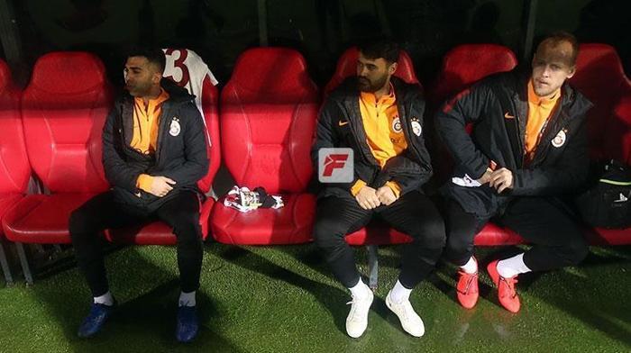 Galatasarayda Muslera ile Maicon kısa süreli tartıştı