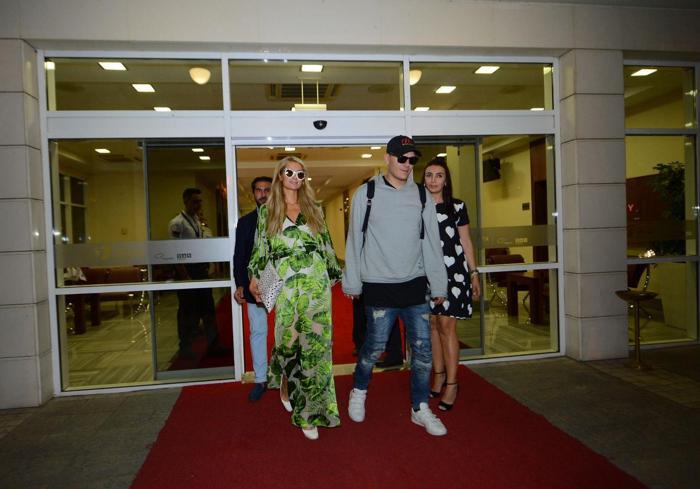 Paris Hilton Antalyaya geldi