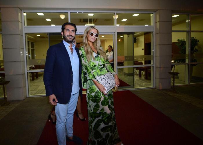 Paris Hilton Antalyaya geldi