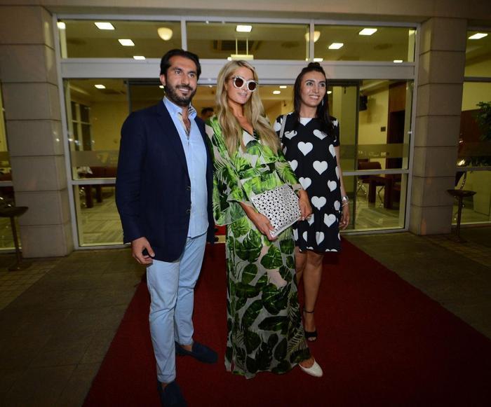 Paris Hilton Antalyaya geldi