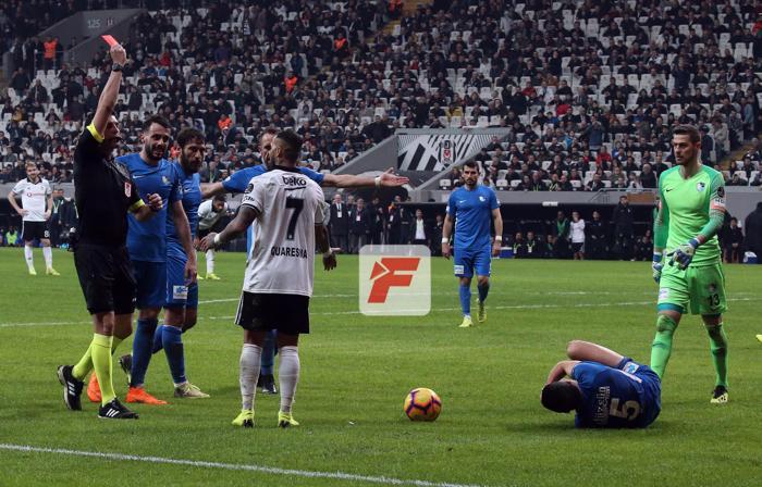 An be an Ricardo Quaresmanın direkt kırmızı kartı