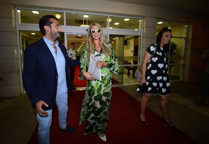Paris Hilton Antalyaya geldi