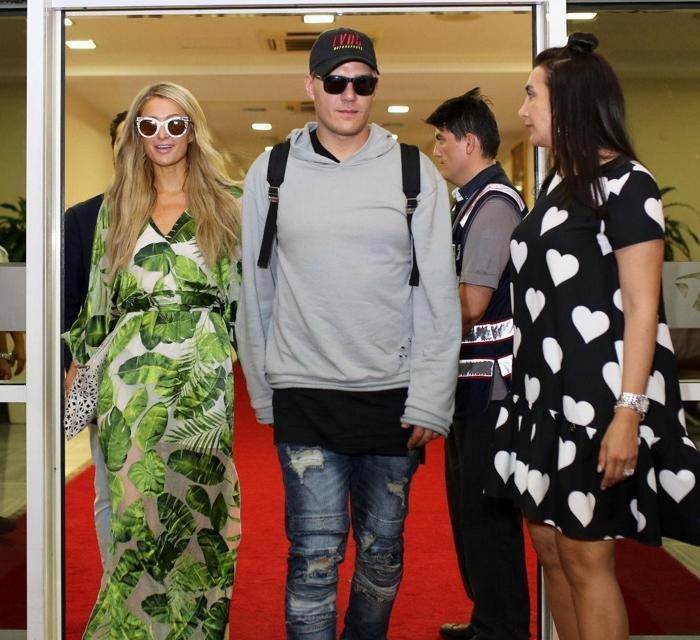 Paris Hilton Antalyaya geldi