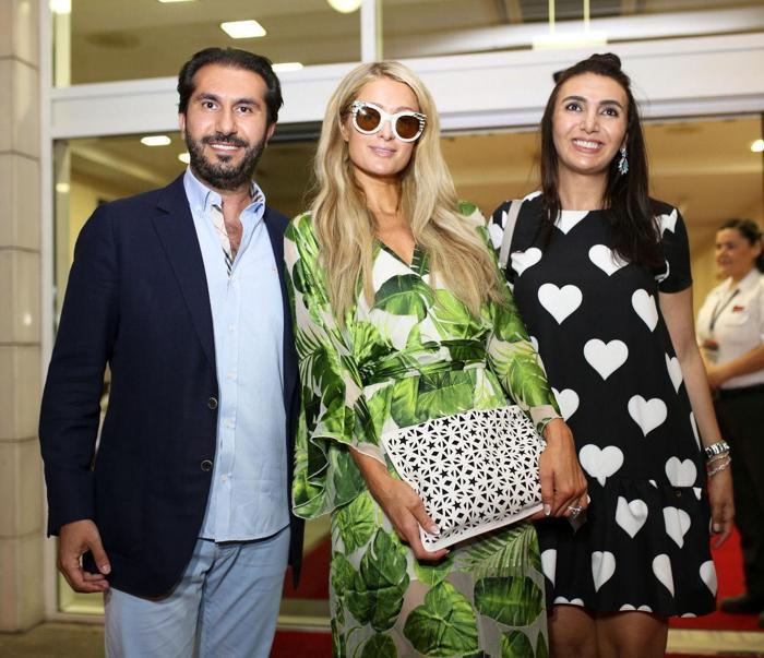 Paris Hilton Antalyaya geldi
