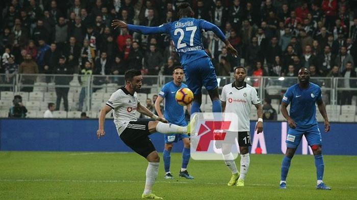 Beşiktaş-Erzurumspor maçından kareler