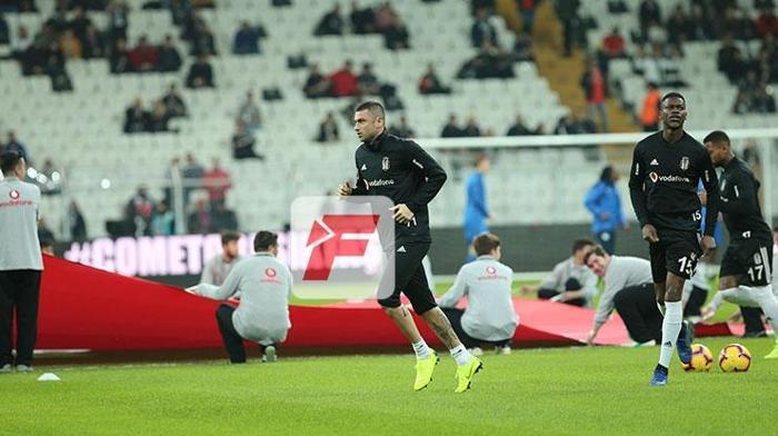Beşiktaş-Erzurumspor maçından kareler