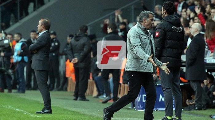 Beşiktaş-Erzurumspor maçından kareler