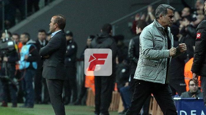 Beşiktaş-Erzurumspor maçından kareler